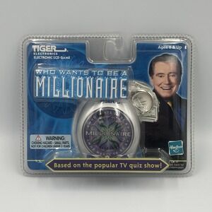 Who Wants To Be a Millionaire - Tiger/Hasbro - LCD Mini Keychain Game - BrandNew